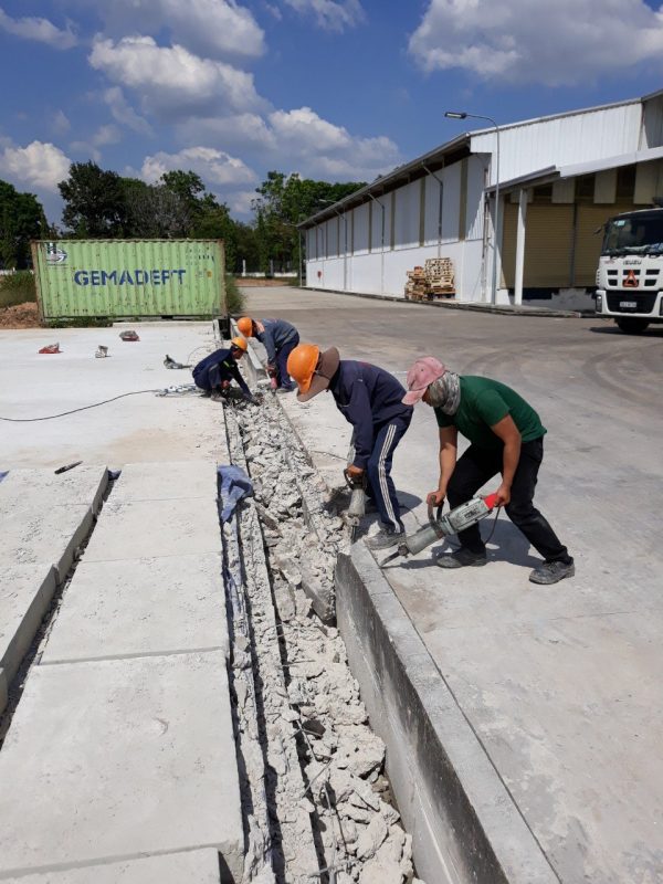 Khoan cắt bê tông tại Huyện Long Khánh trọn gói